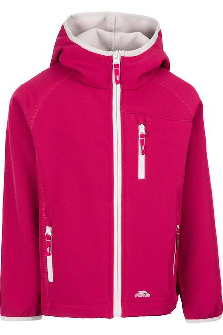 Veste softshell  kian Noir+Pourpre+Rose 5 - vertbaudet enfant 
