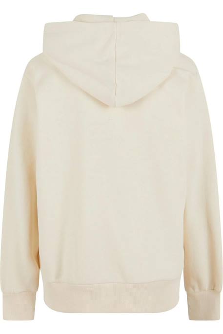 Sweat à capuche coton Noir+Sable blanc 6 - vertbaudet enfant 