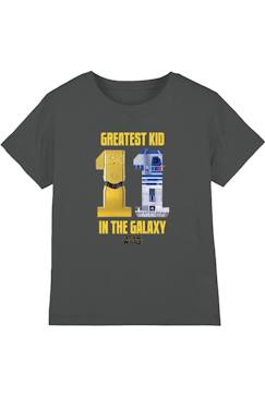 Garçon-T-shirt, polo, sous-pull-T-shirt motifs c-3po et r2-d2 coton star wars greatest kid