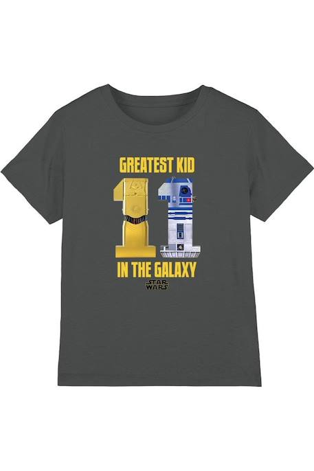 T-shirt motifs c-3po et r2-d2 coton star wars greatest kid Charbon 1 - vertbaudet enfant 