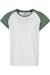 T-shirt synthétique Blanc / vert sauge 1 - vertbaudet enfant 