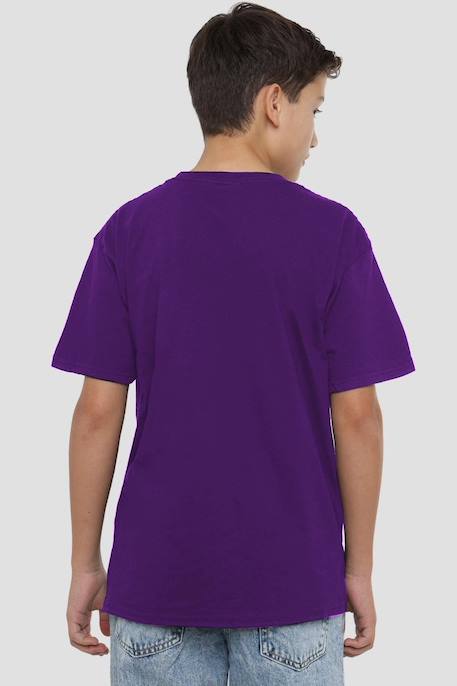 T-shirt coton Violet 4 - vertbaudet enfant 