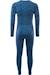 Ensemble sous-vêtements thermiques grar nylon ii Bleu / bleu danube+Noir / gris foncé 2 - vertbaudet enfant 