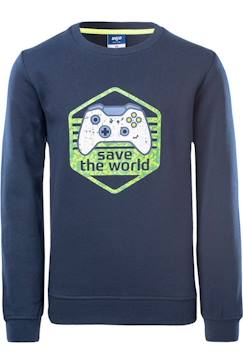 -Sweat motif/style manette coton yakko