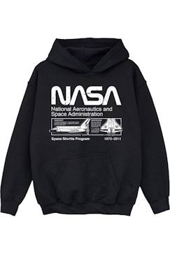 -Sweat à capuche coton nasa