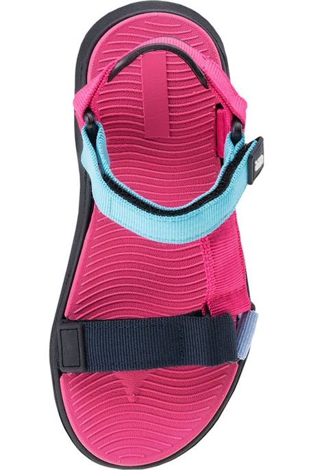 Sandales  mileri Mer de gibraltar / bleu paon / fuchsia pastel 4 - vertbaudet enfant 