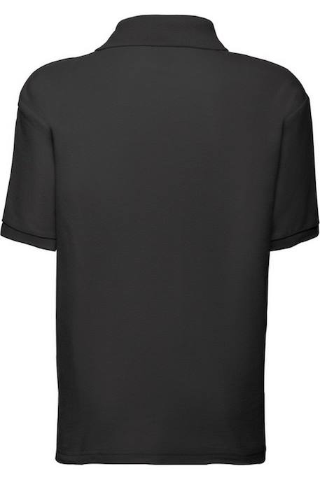Polo polyester Blanc+Bleu ciel+Bleu marine+Bleu marine sombre+Bleu roi+Bordeaux+Gris chiné+Noir+Rouge+Tournesol+Vert bouteille 23 - vertbaudet enfant 