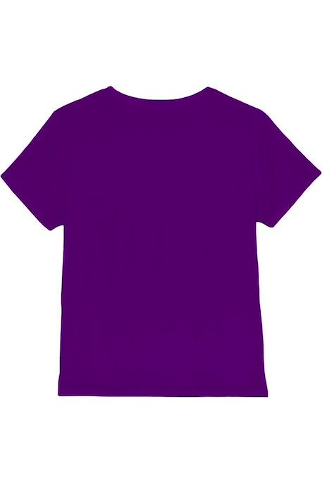 T-shirt coton mickey mouse press start Violet 2 - vertbaudet enfant 