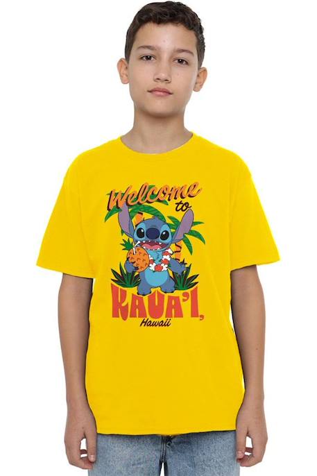 T-shirt coton kauai'i Jaune 4 - vertbaudet enfant 