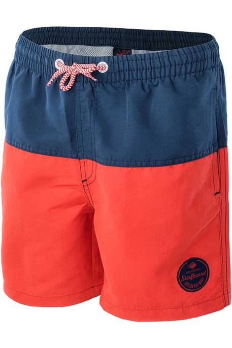 Short de bain  drakon Jaune vif / bleu mer clair+Rouge / bleu foncé 6 - vertbaudet enfant 