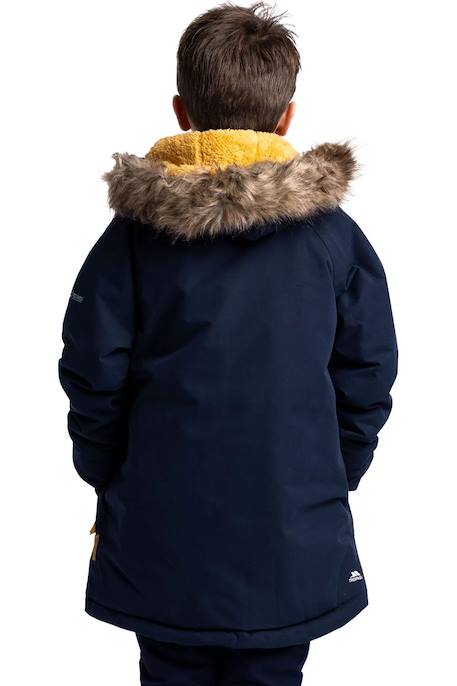 Doudoune garçon à capuche ultimately Bleu marine+Noir 3 - vertbaudet enfant 