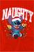 T-shirt coton naughty stitch Rouge 2 - vertbaudet enfant 