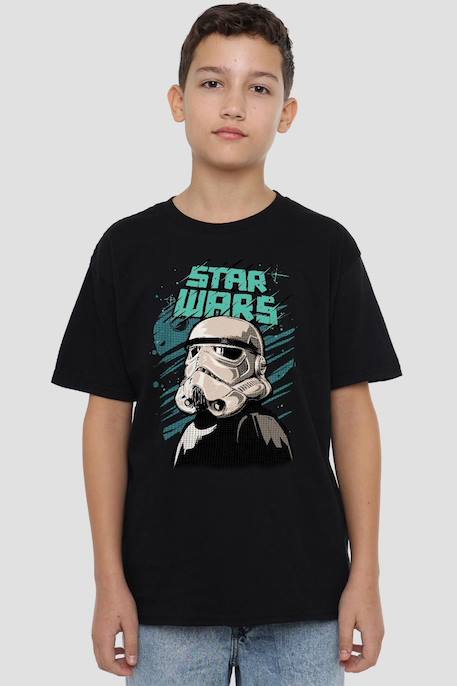 T-shirt coton star wars street glare Noir 3 - vertbaudet enfant 