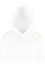 Sweat à capuche coton premium Blanc+Gris chiné 2 - vertbaudet enfant 