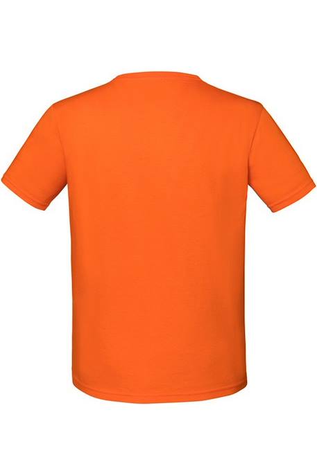 T-shirt iconic coton peigné et filé à l'anneau 150 Noir+Orange+Rouge+Tournesol+Vert de gris+Vert forêt+Vert kelly+Vert pâle 5 - vertbaudet enfant 