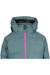 Doudoune polyester amira Fraise+Gris foncé+Vert sombre 11 - vertbaudet enfant 