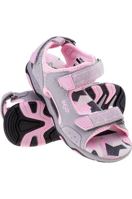 Sandales  alisi Rose poudré / gris clair 6 - vertbaudet enfant 