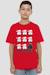 T-shirt motifs stormtrooper et dark vador coton star wars bah humbug Rouge 3 - vertbaudet enfant 
