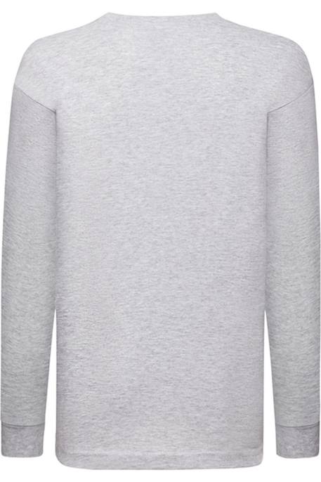 T-shirt coton valueweight Blanc+Bleu marine sombre+Bleu roi+Gris chiné+Noir+Rouge 9 - vertbaudet enfant 
