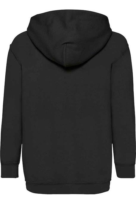 Sweat à capuche enfant coton classic Bleu marine+Bleu marine sombre+Bleu roi+Noir+Rose clair+Rouge 11 - vertbaudet enfant 