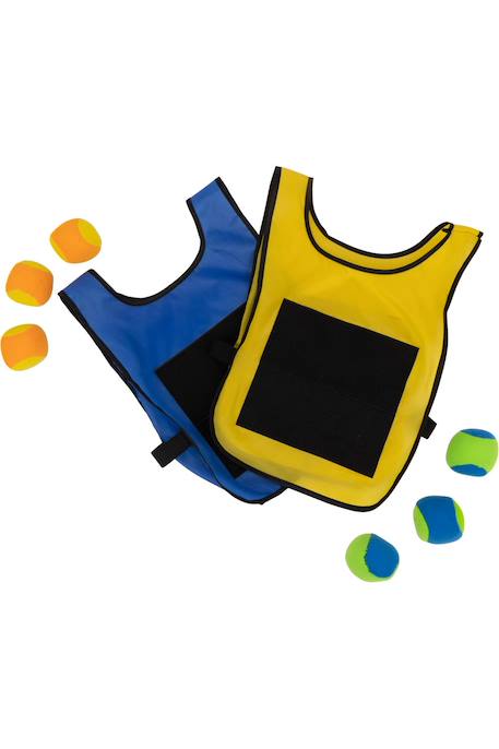 Ballon de dodgeball  quickdodge Jaune / bleu 2 - vertbaudet enfant 