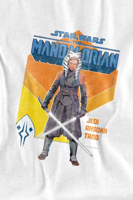 T-shirt motif ahsoka coton star wars jedi Blanc 2 - vertbaudet enfant 