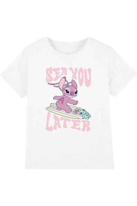 Fille-T-shirt coton sea you later