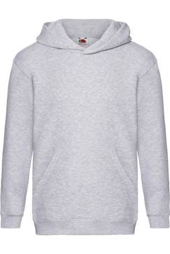 -Sweat à capuche en coton peigné de qualité supérieure premium