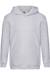Sweat à capuche en coton peigné de qualité supérieure premium Blanc+Gris chiné 3 - vertbaudet enfant 