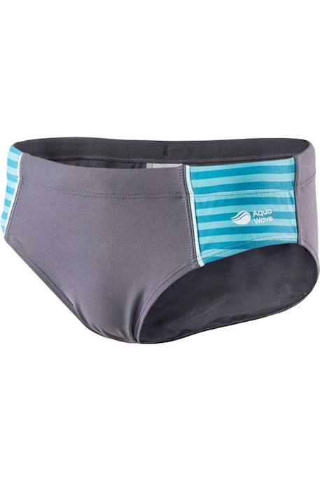 Short de bain  idalis Fer / turquoise vif 3 - vertbaudet enfant 