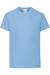 T-shirt coton original Azur+Blanc+Bleu ciel+Bleu marine+Bleu marine sombre+Bleu roi+Bordeaux+Fuchsia+Gris chiné+Jaune+Noir+Olive classique+Orange+Rouge+Rouge orangé+Tournesol+Vert bouteille+Vert clair+Vert kelly+Violet 7 - vertbaudet enfant 