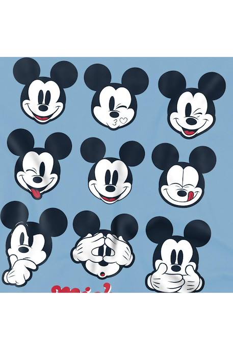 T-shirt coton mickey mouse Bleu ciel 3 - vertbaudet enfant 