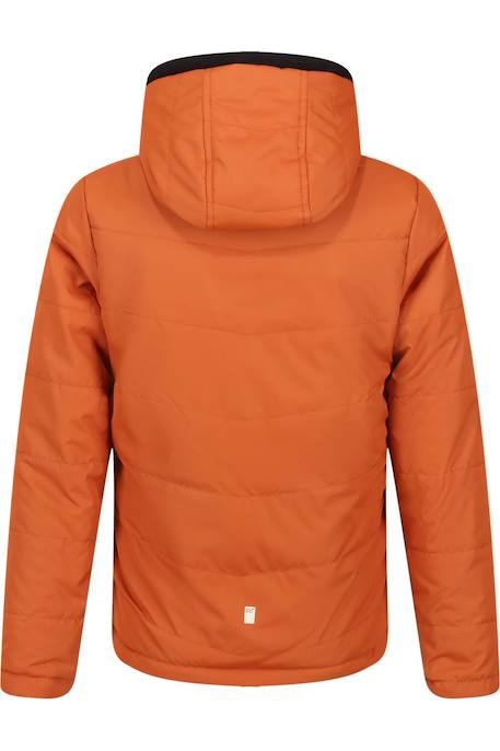 Veste polyester kyrell Orange brûlé / noir 2 - vertbaudet enfant 