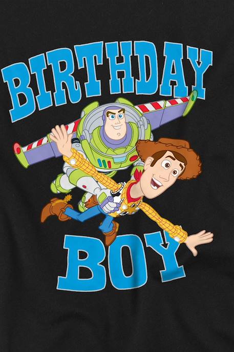 T-shirt garçon coton - Toy Story birthday boy Noir 3 - vertbaudet enfant 