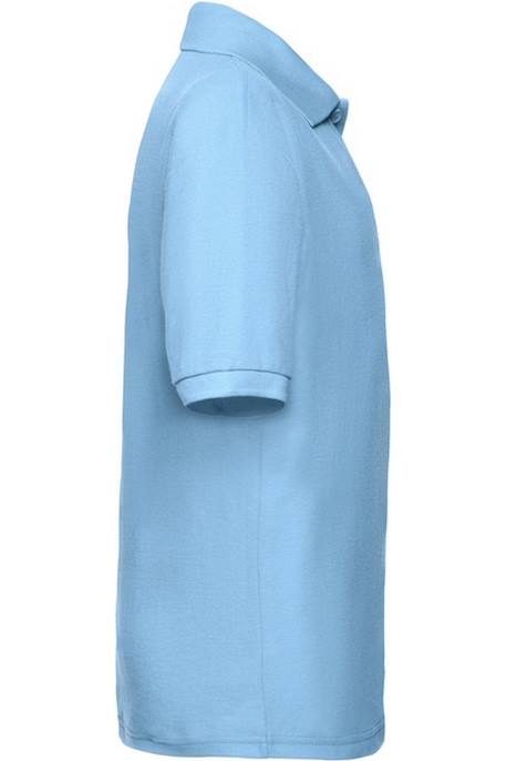 Polo polyester Blanc+Bleu ciel+Bleu marine+Bleu marine sombre+Bleu roi+Bordeaux+Gris chiné+Noir+Rouge+Tournesol+Vert bouteille 6 - vertbaudet enfant 