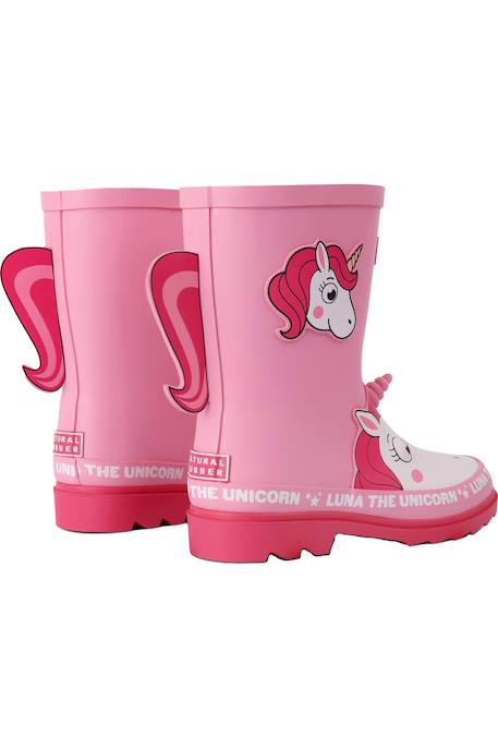 Bottes de pluie mudplay Rose 2 - vertbaudet enfant 