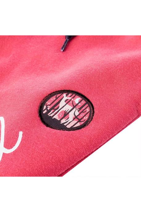 Pantalon de jogging coton lania Bleu foncé+Framboise 12 - vertbaudet enfant 