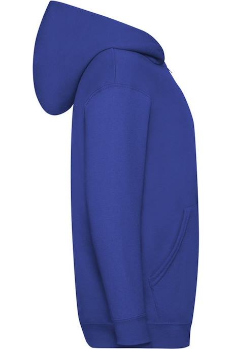 Sweat zippé à capuche enfant coton classic Azur+Bleu marine sombre+Bleu roi+Bordeaux+Gris chiné+Noir+Rouge+Vert bouteille 9 - vertbaudet enfant 