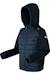 Veste hybride kielder  ix Bleu marine+Vanille clair / pêche foncée 3 - vertbaudet enfant 