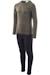 Ensemble sous-vêtements thermiques grar nylon ii Bleu / bleu danube+Noir / gris foncé 6 - vertbaudet enfant 