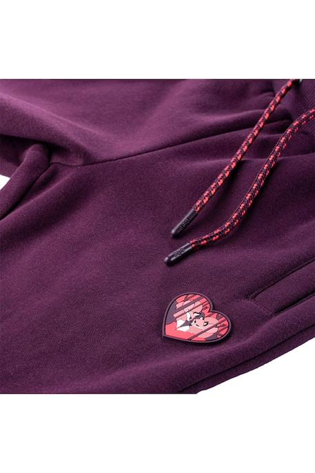 Pantalon de jogging coton tigos Violet foncé 5 - vertbaudet enfant 