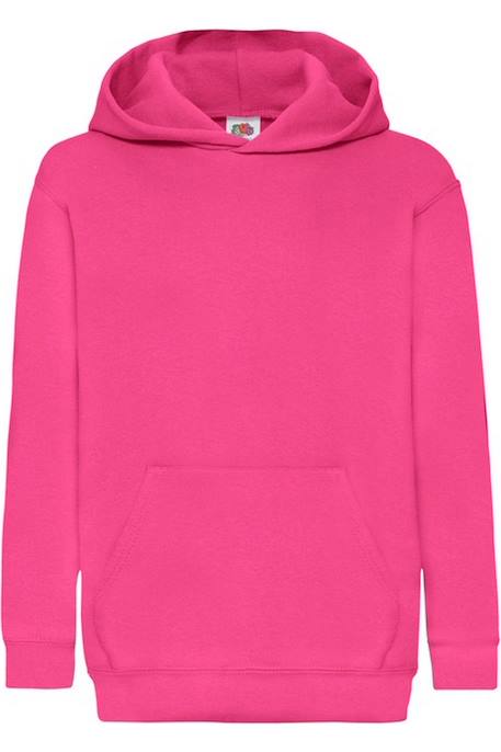 Sweat à capuche enfant coton classic Azur+Bleu marine+Bleu roi+Fuchsia+Noir+Rose clair+Rouge+Tournesol+Vert kelly 9 - vertbaudet enfant 