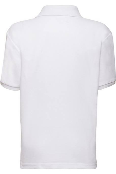 Polo polyester Blanc+Bleu ciel+Bleu marine+Bleu marine sombre+Bleu roi+Bordeaux+Gris chiné+Noir+Rouge+Tournesol+Vert bouteille 2 - vertbaudet enfant 
