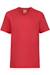 T-shirt coton valueweight Rose clair+Rouge 4 - vertbaudet enfant 