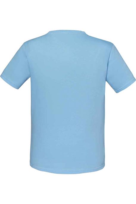 T-shirt coton peigné et filé à l'anneau iconic Azur+Bleu ciel+Bleu marine+Bleu marine sombre+Bleu roi+Graphite clair+Noir+Orange+Rouge+Tournesol+Vert de gris+Vert forêt+Vert kelly+Vert pâle 5 - vertbaudet enfant 