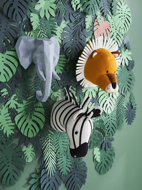 Cadre déco les animaux rigolos de la jungle - tableau décoratif pour enfant