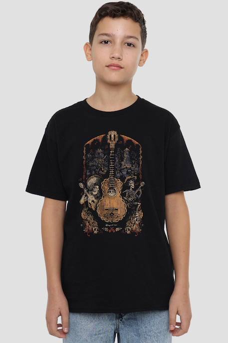 T-shirt coton Noir 3 - vertbaudet enfant 