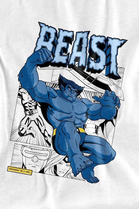 T-shirt coton x-men Blanc 3 - vertbaudet enfant 