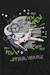 T-shirt motif aile-x coton star wars pew pew Noir 3 - vertbaudet enfant 