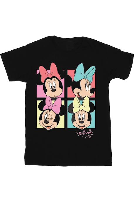 T-shirt motifs minnie mouse et nœud coton disney Charbon 1 - vertbaudet enfant 